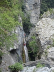 Klettertour in den Cascades de Lecelulline